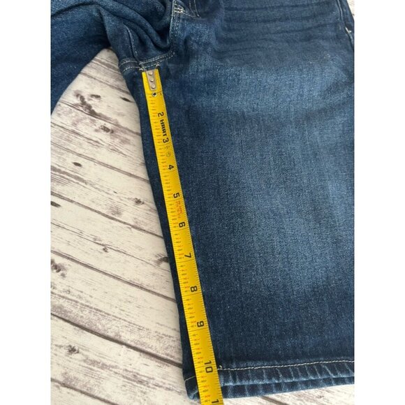 Gap 9" Bermuda shorts womens 28 Dark denim blue Mid Rise - Picture 6 of 8